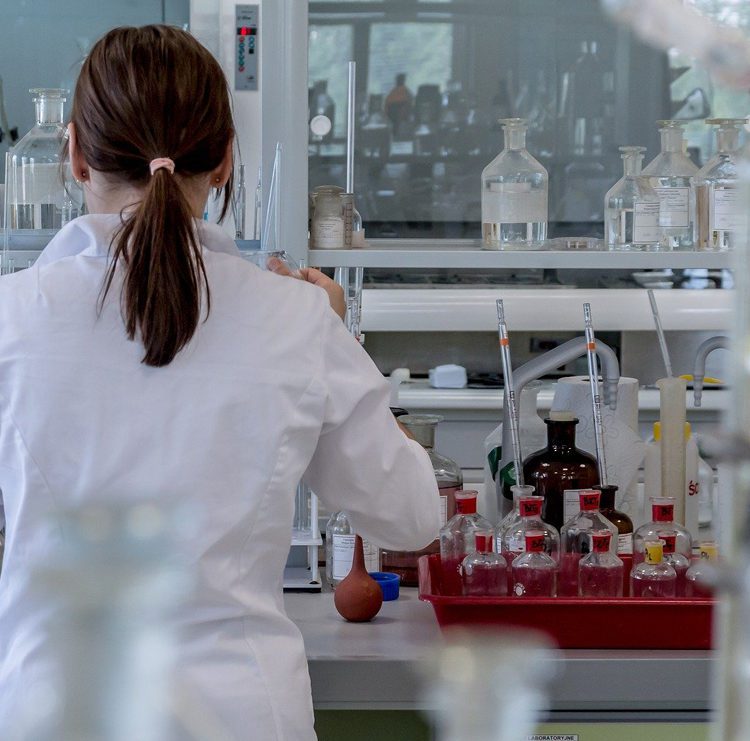 Scientist in a lab