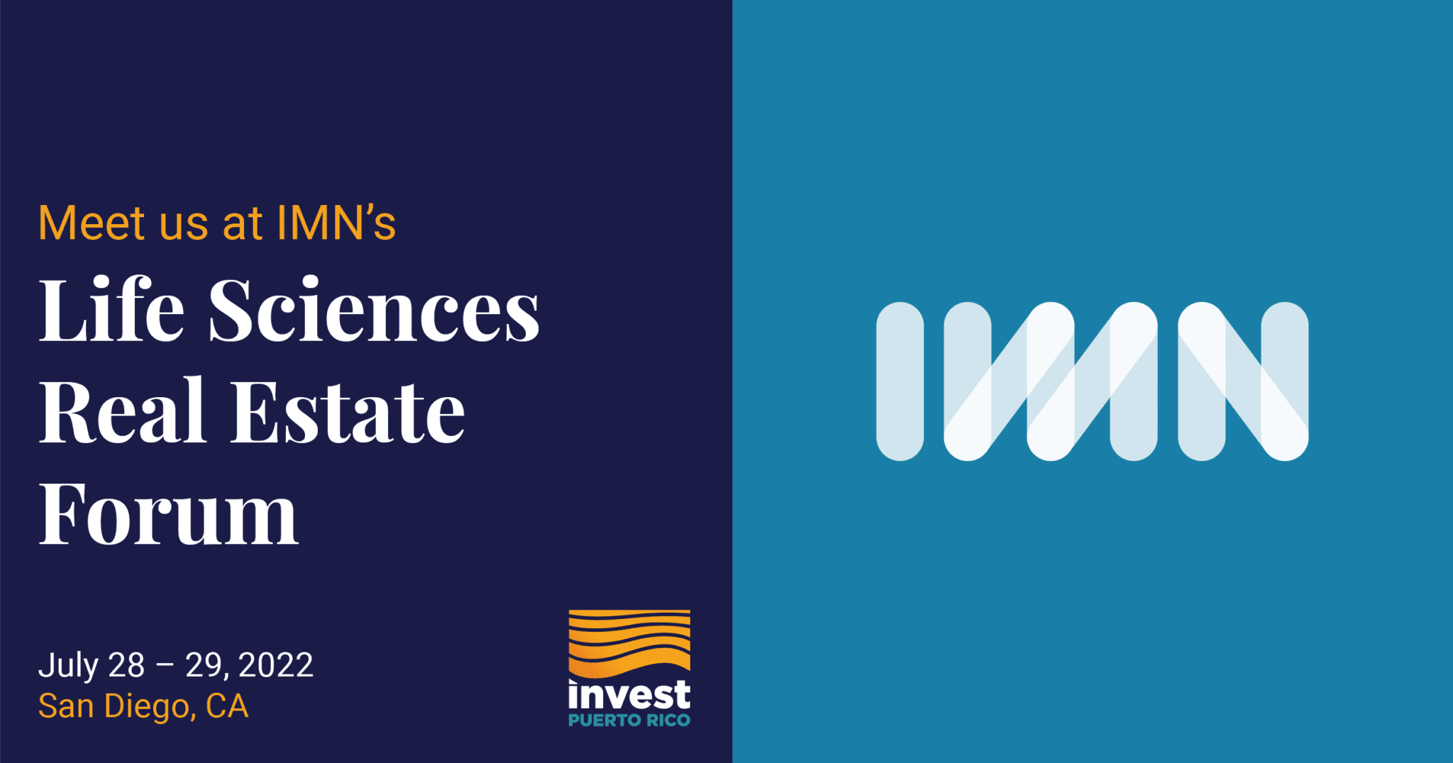 IMN Life Sciences Real Estate Forum InvestPR