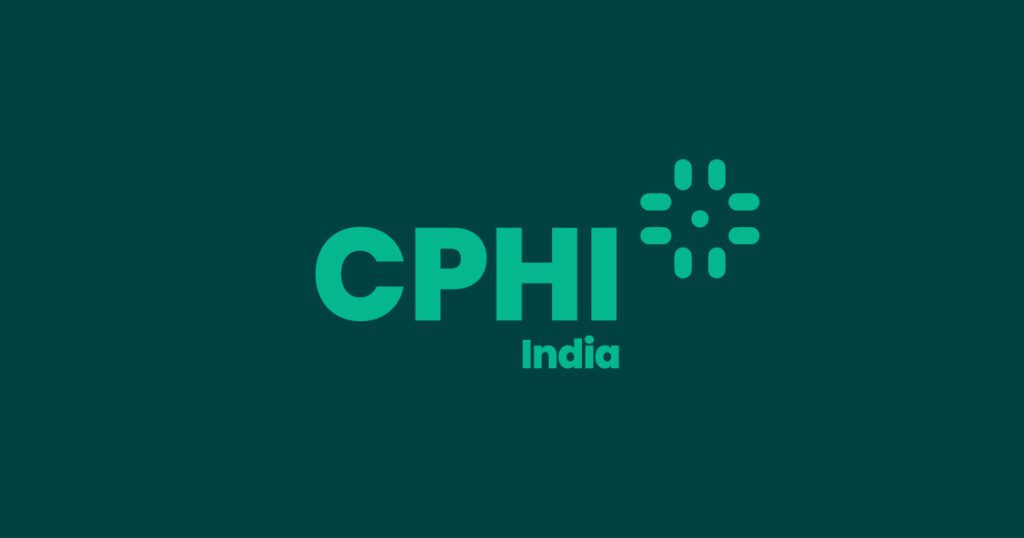 CPHI India logo over a dark green background